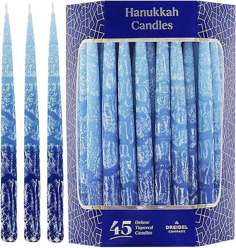 Hanukkah candles dripless - hanukkah,